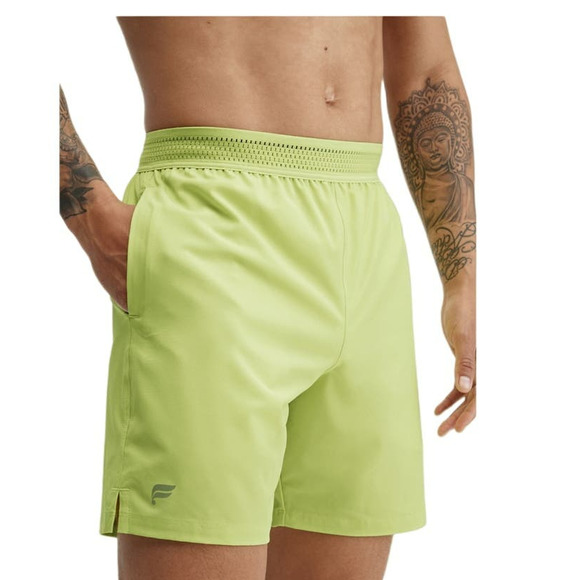 Fabletics Other - Fabletics Men's The 7-Inch Fundamental Short Unlined Faded Lime Size Small